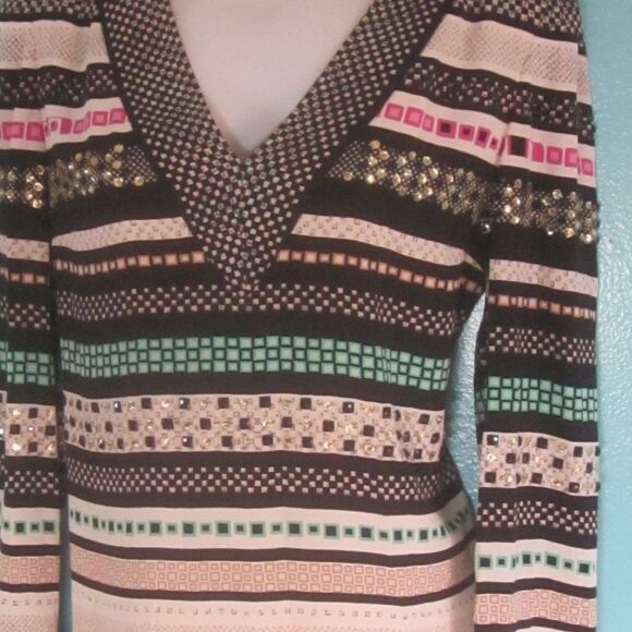 DVF Ruby Silk Dress Size 6 - Picture 15 of 16